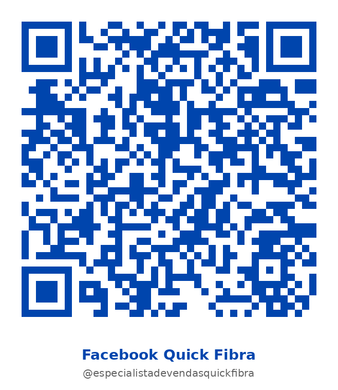 QR Code Facebook Quick Fibra