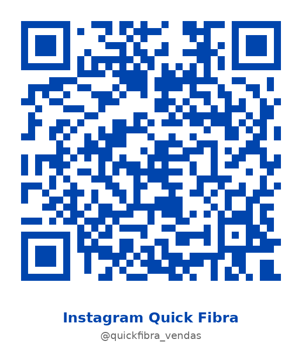 QR Code Instagram Quick Fibra @quickfibra_vendas
